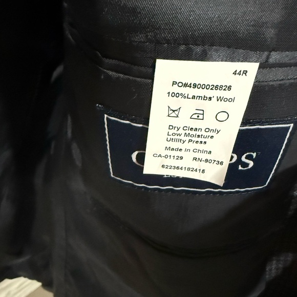 Classic Chaps Houndstooth Blazer - Picture 2 of 3